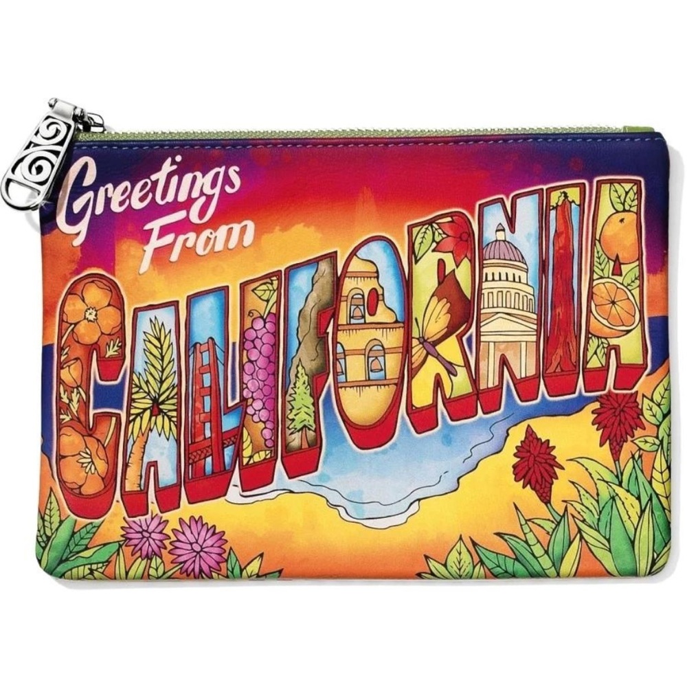 BRAND NEW Brighton California Travel Pouch
